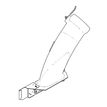 TORO 119-3457 - BAGGER BOOT ASM - Original OEM part