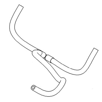 TORO 119-8745 - HYD HOSE ASM - Original OEM part - Image 1