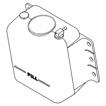 TORO 120-5571 - COOLANT RESERVOIR ASM - Original OEM part