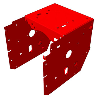 TORO 120-9832-01 - FRAME-TRACTION - Original OEM part