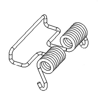 TORO 121-9193 - SPRING-TORSION - Original OEM part - Image 1