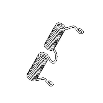 TORO 125-1019 - SPRING-TORSION - Original OEM part - Image 1