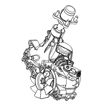 TORO 126-2883 - LH TRANSAXLE ASM - Original OEM part - Image 1