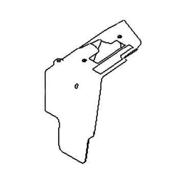 TORO 126-7371 - COVER-CONTROL MOTION (RH) - Original OEM part - Image 1