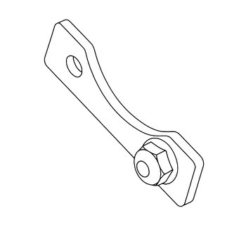 TORO 126-8058-03 - PLATE-BACKER LARGE - Original OEM part