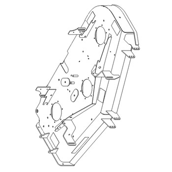 TORO 126-8957 - DECK DECAL ASM - Original OEM part - Image 1