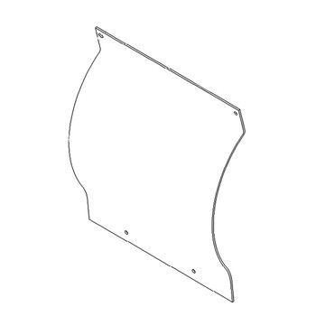 TORO 130-1769 - SHIELD-REAR - Original OEM part - Image 1