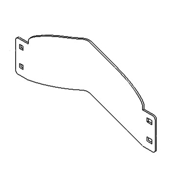 TORO 130-2352-01 - BAFFLE-CONTROL - Original OEM part - Image 1
