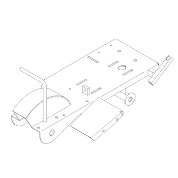 TORO 132-3965 - FRAME ASM - Original OEM part