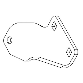 TORO 132-4079-03 - MOUNT-ARM TENSION - Original OEM part