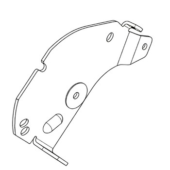 TORO 132-4454-03 - PLATE-HANDLE RH - Original OEM part