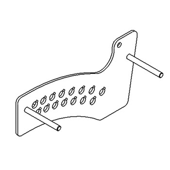 TORO 132-7581 - HOC PLATE AND DECAL ASM - Original OEM part - Image 1