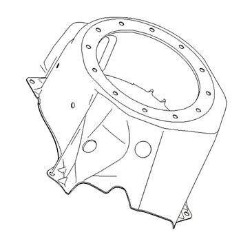 TORO 133-1528 - SHROUD-FLYWHEEL - Original OEM part