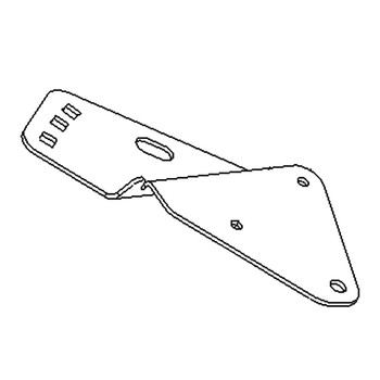 TORO 133-8194-03 - BRACKET-MOUNT HANDLE (RH) - Original OEM part - Image 1