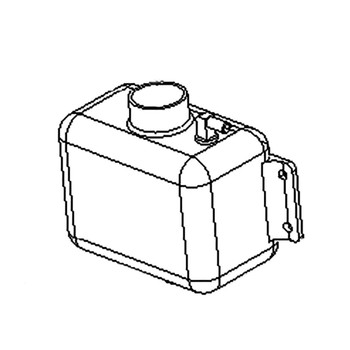 TORO 135-5712 - TANK-HYDRAULIC PLASTIC - Original OEM part - Image 1