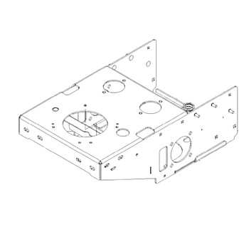 TORO 135-7823 - FRAME-REAR - Original OEM part