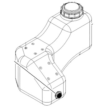 TORO 1357873 ASMTANK RT Original OEM part