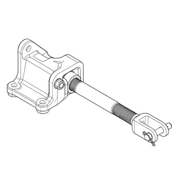 TORO 1359782 MOUNT LOWER BRAKE ROD Original OEM part
