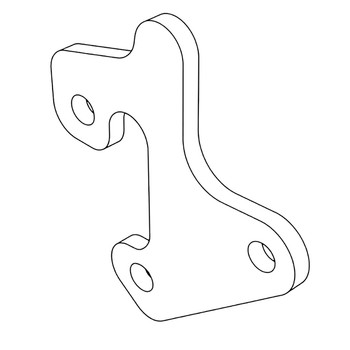 TORO 136-1674-01 - PLATE-MOUNT SHOCK - Original OEM part