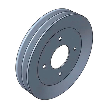 TORO 136-6557 - PULLEY-IMPELLER DOUBLE SHEAVE - Original OEM part