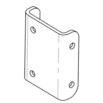 TORO 136-8362-01 - BACKPLATE - Original OEM part