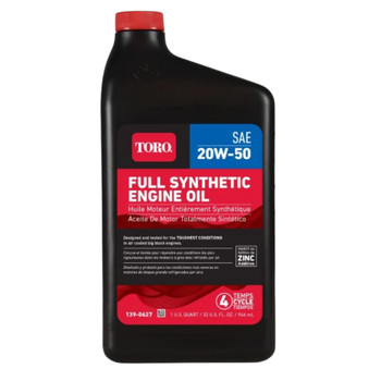 TORO 1390627 OILENGINE 20W50 Original OEM part PACK OF 12