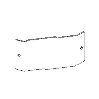 TORO 139-2448-03 - BAFFLE-CORNER - Original OEM part - Image 1