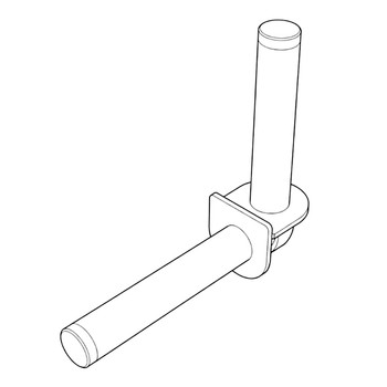 TORO 139-5513 - SULKY PIVOT WELDMENT - Original OEM part