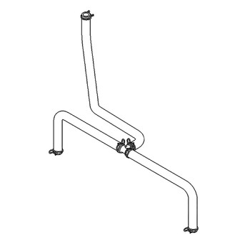 TORO 140-1225 - ASM-HOSE HYDRAULIC - Original OEM part - Image 1