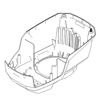 TORO 140-4118 - SHROUD-LOWER - Original OEM part - Image 1