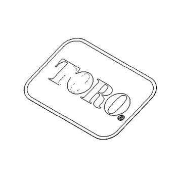 TORO 140-4183 - DECAL - Original OEM part - Image 1