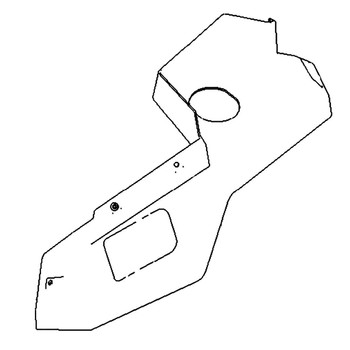 TORO 140-7979 - SIDE POD LH - Original OEM part - Image 1