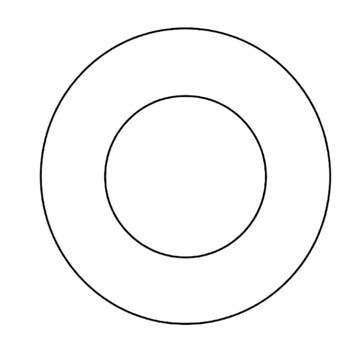 TORO 1420438 5/8 SAE FLAT WASHER ZINC Original OEM part