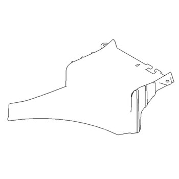 TORO 144-0233 - RAMP-DISCHARGE - Original OEM part - Image 1