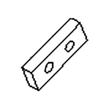 TORO 1-633181 - PLATE-TAPPED - Original OEM part - Image 1