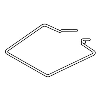 TORO 702346 - FRAME-GRASS BAG - Original OEM part