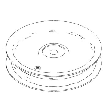 TORO 93-1622 - PULLEY-IDLER - Original OEM part - Image 1