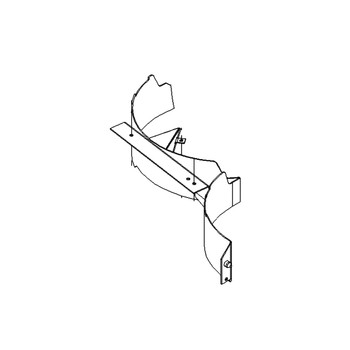 TORO 94-2504-03 - RIGHT BAFFLE ASM - Original OEM part