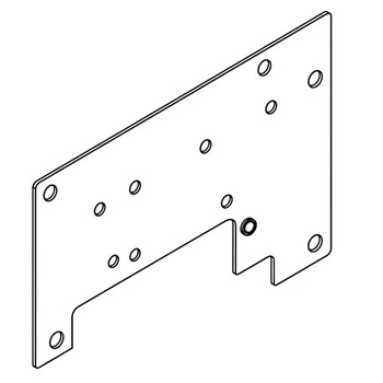 TORO 99-8034-03 - PLATE-HOODSTAND FRONT - Original OEM part
