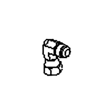 TORO AU218-980 - FITTING-SWIVEL 90 DEG - Original OEM part - Image 1
