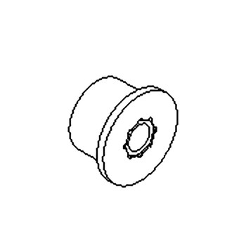 TORO MSC13350 - BUSHING ASSY LIFT CYLINDER GRANDSTAND - Original OEM part