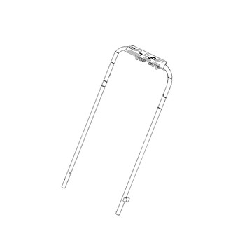 TORO T7151 - HANDLE R - Original OEM part