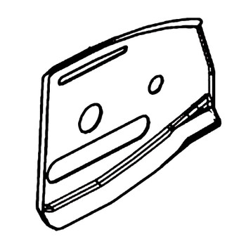 Husqvarna OEM 599816901 - Chain Guide Plate 095 - Husqvarna Original Part