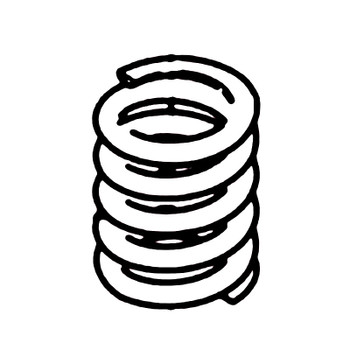 Husqvarna OEM 531249501 - Spring Horizontal Damper Colou - Husqvarna Original Part