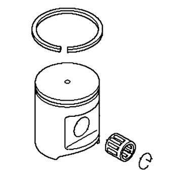 Husqvarna OEM 537420206 - Piston Assembly D55 Class B - Husqvarna Original Part