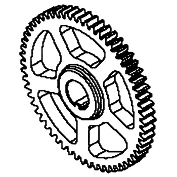 Husqvarna OEM 580757301 - Gear 59T Driven Pwr Str - Husqvarna Original Part