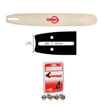 16" Bar And Chain Kit For ECHO CS-501 Chainsaw