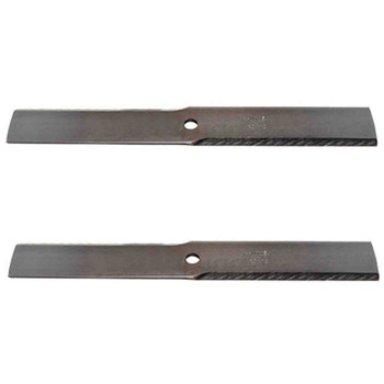 18" Universal Flat Blade Kit(2 Pack) For 36" Exmark Mower - 5/8" Center Hole Diam.
