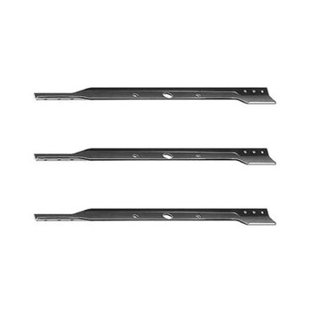 25" Blade Kit(3 Pack) Compatible With SNAPPER OEM 7019518 - 1-1/16" Center Hole