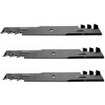 18-3/4" Blade Kit(3 Pack) Compatible With BAD BOY OEM 038-0005-00 - 5/8" Center Hole